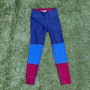 Outdoor Voices Tri Color 7/8 Leggings